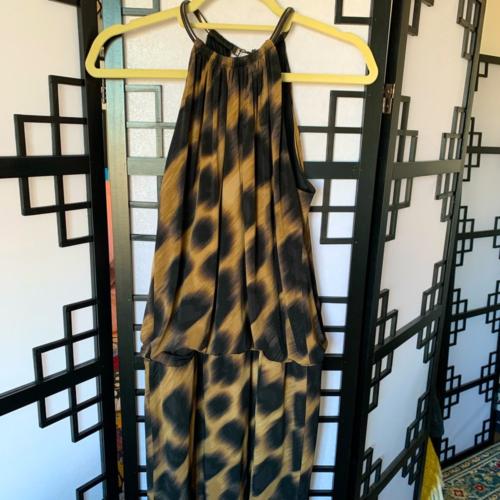 Mini Dress- Cheetah Print